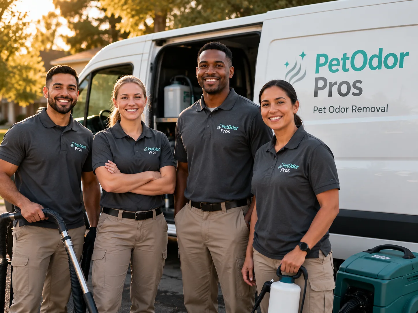 Pet Odor Removal team serving Arlington, IN